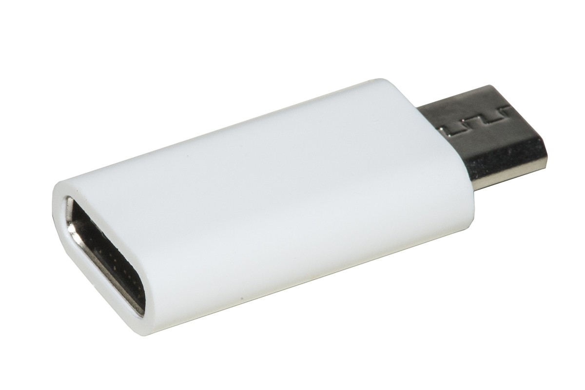 Link Accessori LKADAT113 adattatore per inversione del genere dei cavi USB Type-C Micro-USB B Bianco