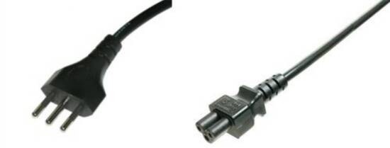 Link Accessori LKC518 cavo di alimentazione Nero 1.8 m CEI 23-16 IEC C5