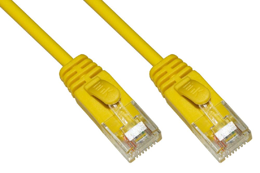 LINK LK6U010YS cavo di rete Giallo 1 m Cat6 U/UTP (UTP)