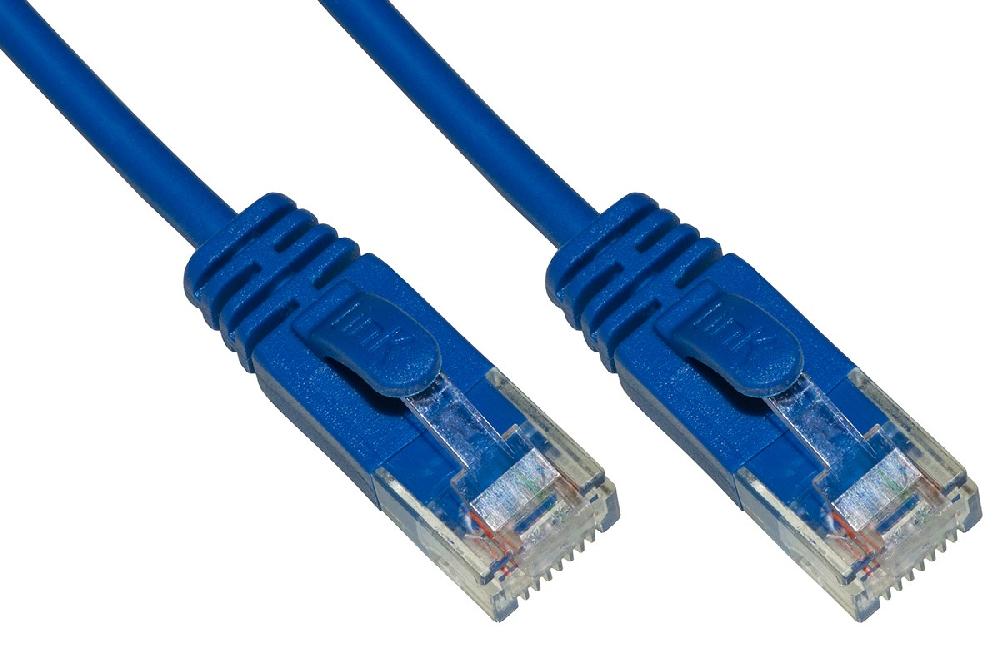 LINK LK6U020BS cavo di rete Blu 2 m Cat6 U/UTP (UTP)