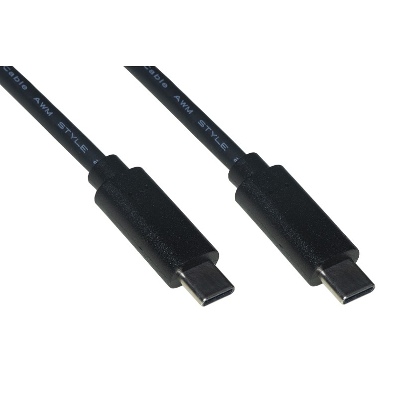 LINK LKCC21 cavo USB 1 m 3.2 Gen 2 (3.1 2) C Nero