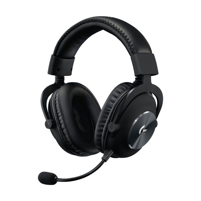 Logitech G PRO x Cuffia Gaming Cablata con Microfono Blue VO CE DTS Headphone:X 7.1 e Driver PRO-G da 50 mm