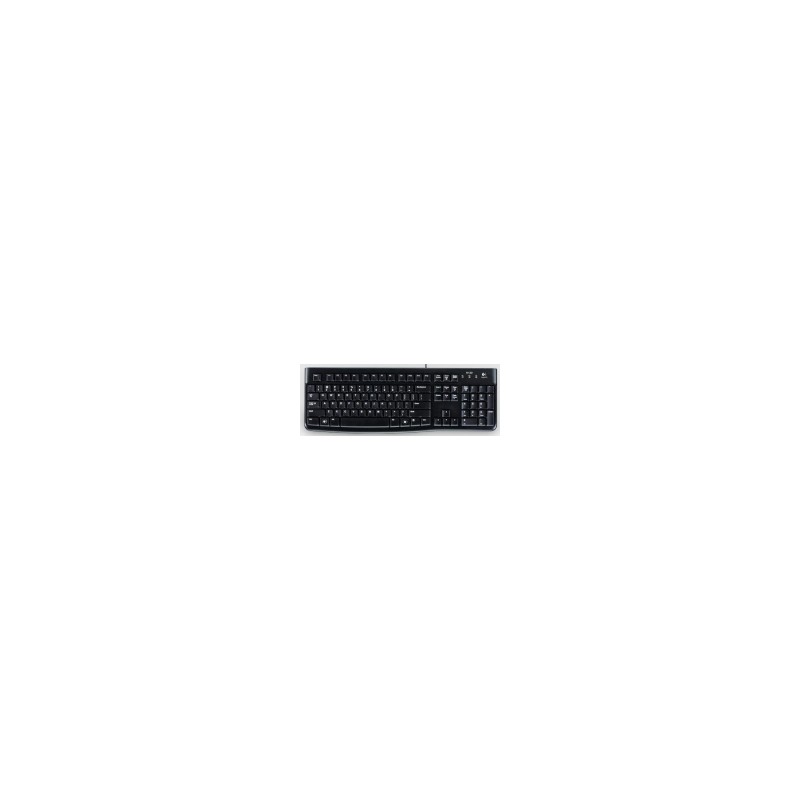 Logitech K120 Tastiera con Cavo per Windows USB Plug-and-Play Dimensioni Standard Resistente agli Schizzi
