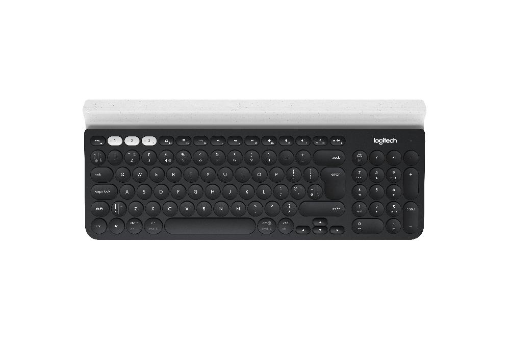 Logitech K780 Multi-Device Wireless Keyboard tastiera RF senza fili + Bluetooth QWERTY Italiano Grigio Bianco