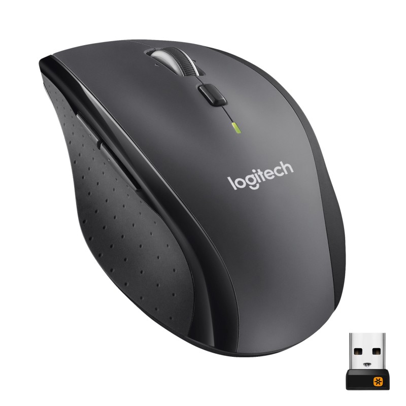 Logitech M705 Marathon Mouse Wireless Ricevitore USB Unifying 2.4 GHz 1000 DPI 5 Pulsanti Programmabili