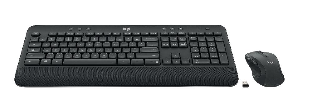 Logitech MK545 ADVANCED Wireless Keyboard and Mouse Combo tastiera Mouse incluso USB QWERTZ Tedesco Nero