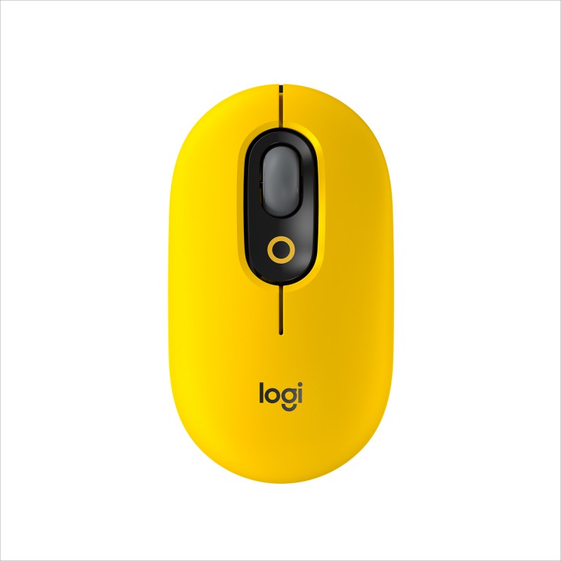 Logitech POP Mouse Wireless con Emoji personalizzabili Tecnologia SilentTouch Precisione e Velocità Design Compatto