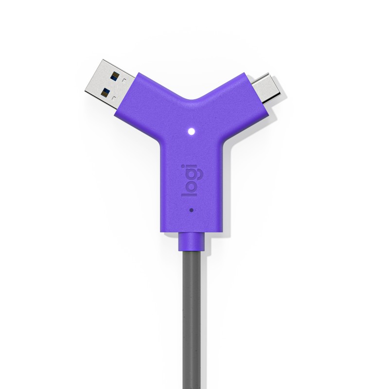 Logitech Swytch Trasmettitore e ricevitore AV Nero Viola