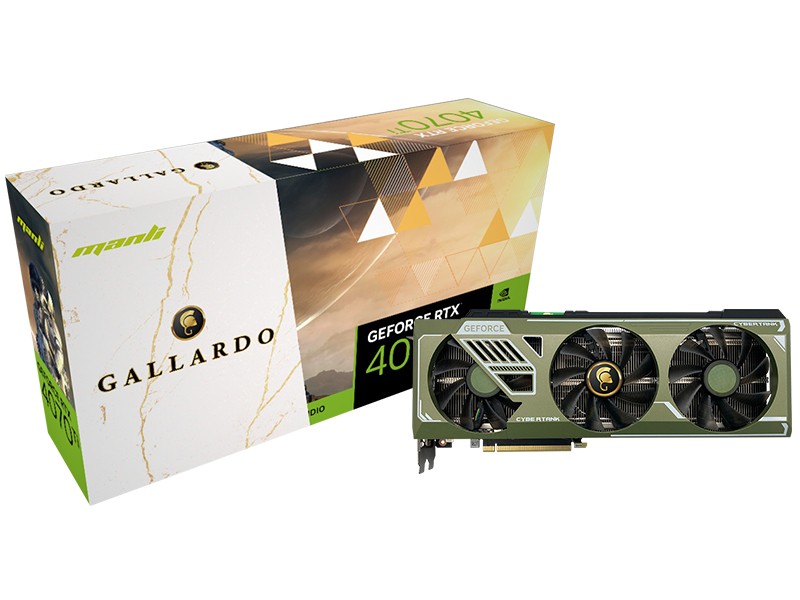 Manli M-NRTX4070TIG/6RFHPPP-M3551 NVIDIA GeForce RTX 4070 Ti 12 GB GDDR6X