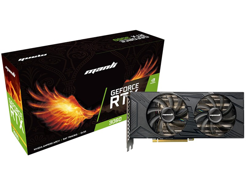 Manli N63030600M25210 scheda video NVIDIA GeForce RTX 3060 12 GB GDDR6