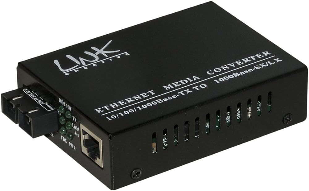 MEDIA CONVERTER RJ45 - FIBRA OTTICA