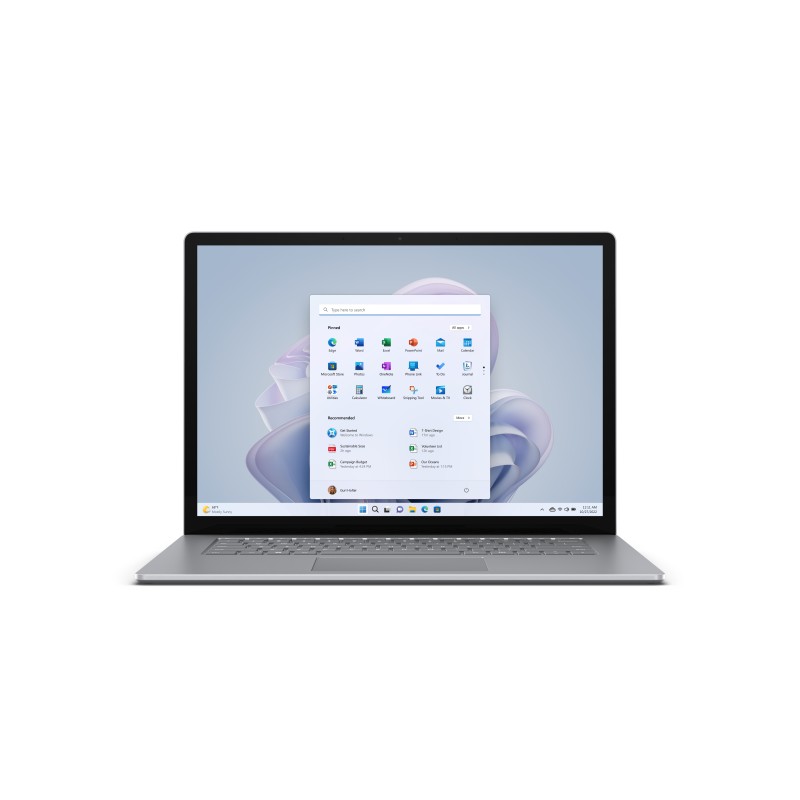Microsoft Surface Laptop 5 Computer portatile 38.1 cm (15") Touch screen Intel® Core™ i7 i7-1265U 8 GB LPDDR5x-SDRAM 512 SSD