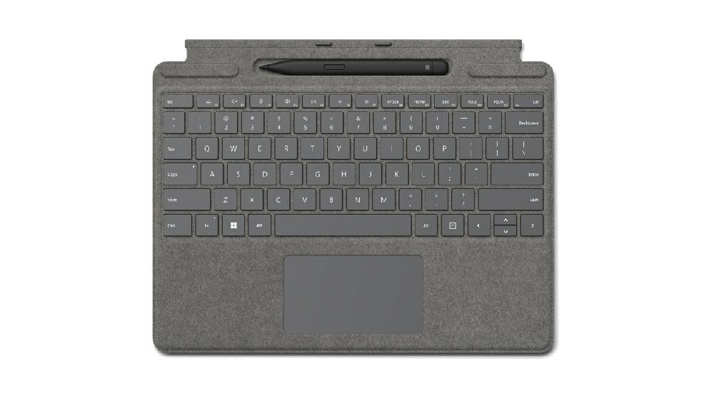 Microsoft Surface Pro Signature Keyboard W/ Slim Pen 2 Microsoft Cover Port Platino