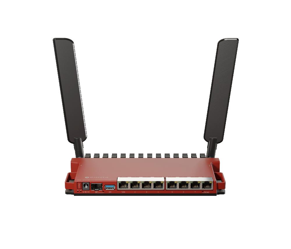 Mikrotik L009UiGS-2HaxD-IN router wireless Gigabit Ethernet Banda singola (2.4 GHz) Rosso