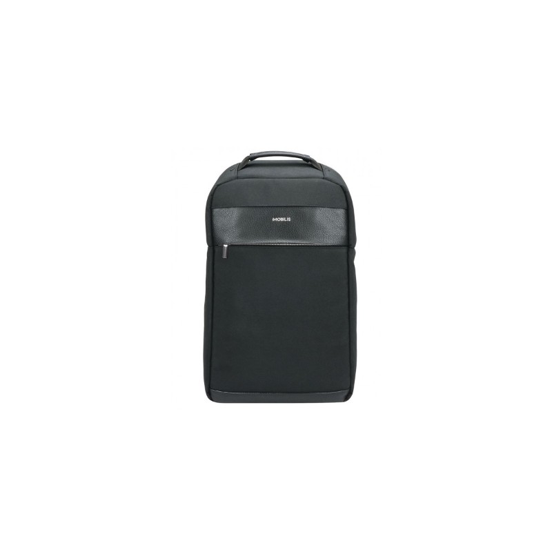 Mobilis PURE BACKPACK borsa per laptop 39 6 cm (15.6") Zaino Nero Argento