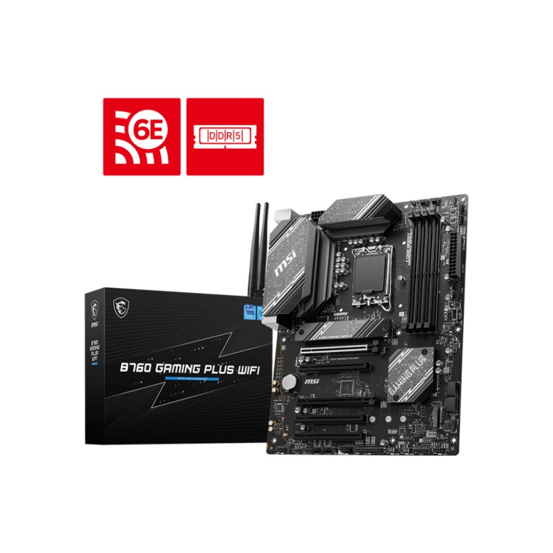 MSI B760 GAMING PLUS WIFI scheda madre Intel LGA 1700 ATX