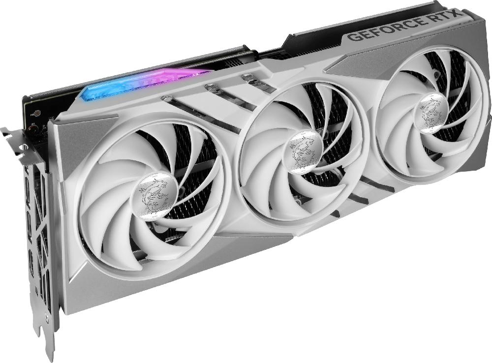 MSI GeForce RTX 4070 Super 12G Gaming X Slim White GDDR6X DLSS3 1*HDMI/3*DP PCi Ex 4.0 16x