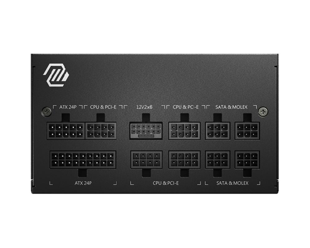 MSI MAG A750GL PCIE5 alimentatore per computer 750 W 20+4 pin ATX ATX Nero