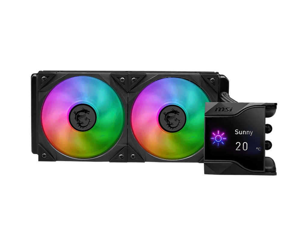 MSI MPG CORELIQUID D240 sistema di raffreddamento per computer Processore Kit di raffreddamento a liquido Nero 1 pz