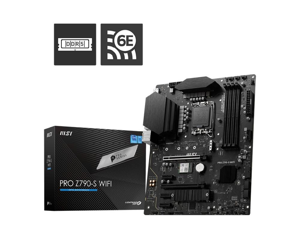 MSI PRO Z790-S WIFI scheda madre Intel Z790 LGA 1700 ATX