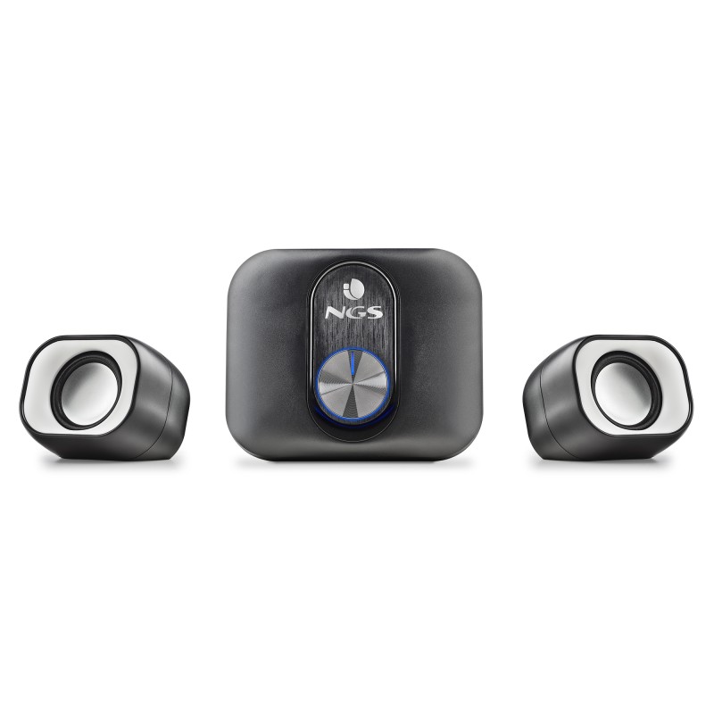 NGS COMET 2.1 set di altoparlanti 11 W Universale Nero Bianco canali 2-vie 3