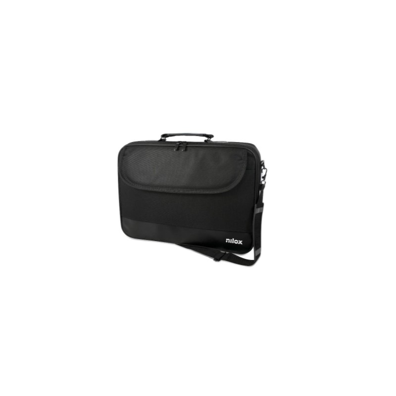 Nilox NOTEBAG 15.6P CON AGGANCIO TROLLEY 39.6 cm (15.6") Valigetta ventiquattrore Nero