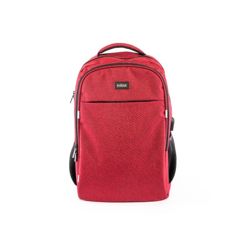 Nilox NXBK042 Zaino casual Rosso Poliestere