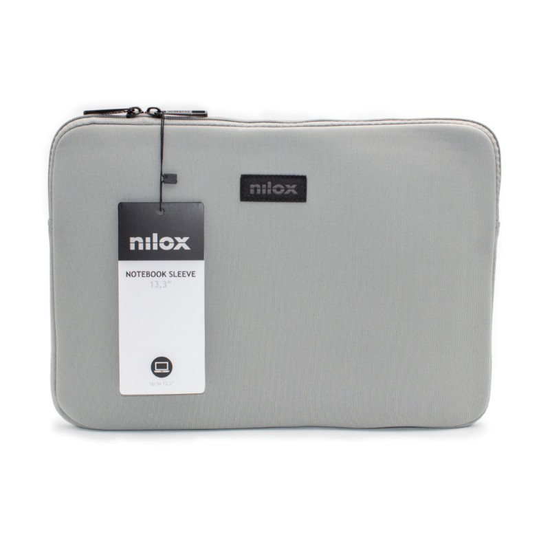 Nilox NXF1302 borsa per laptop 33.8 cm (13.3") Custodia a tasca Grigio