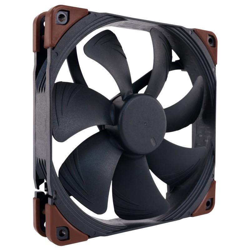 Noctua NF-A14 INDUSTRIALPPC-2000 IP67 PWM Case per computer Ventilatore 14 cm Nero Marrone