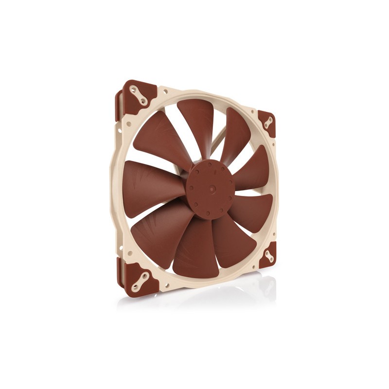 Noctua NF A20 5V PWM Case per computer Ventilatore 20 cm Beige Rosso