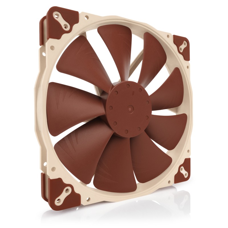 Noctua NF-A20 Case per computer Ventilatore 20 cm Beige Marrone