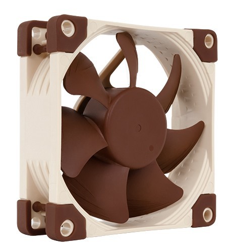 Noctua NF-A8 ULN sistema di raffreddamento per computer Case per computer Ventilatore 8 cm Beige Marrone