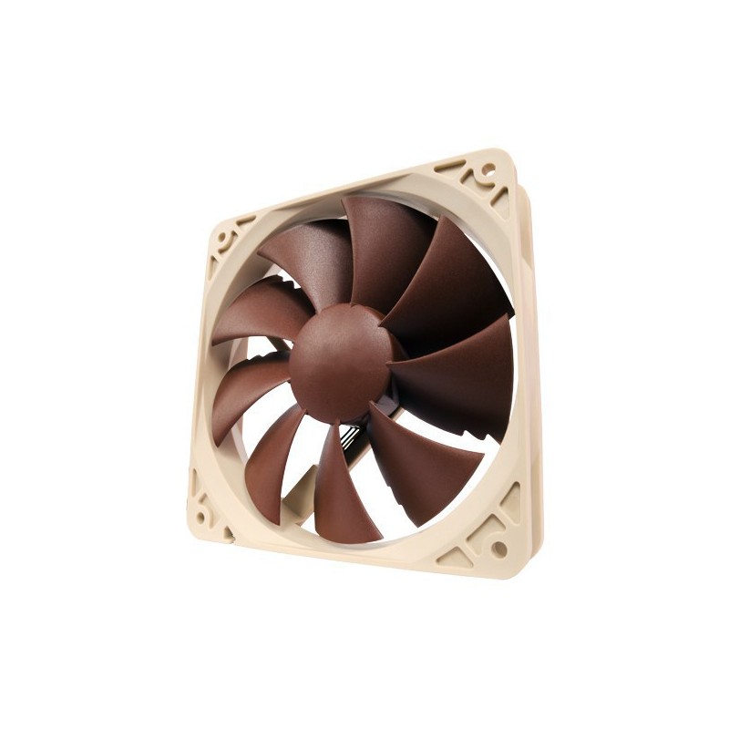 Noctua NF-P12 PWM sistema di raffreddamento per computer Case Ventilatore 12 cm Marrone Bianco 1 pz