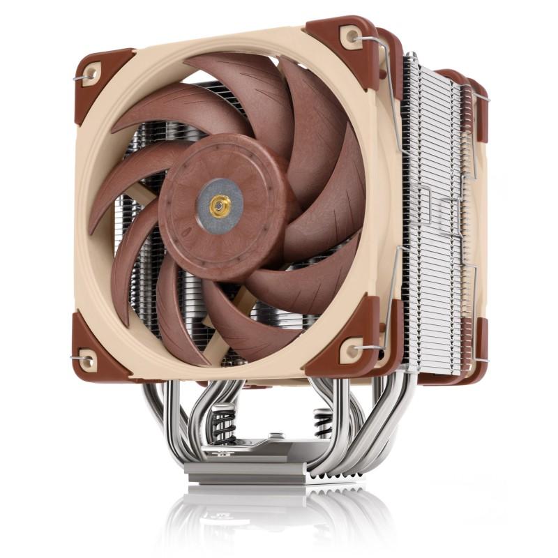 Noctua NH-U12A sistema di raffreddamento per computer Processore Refrigeratore 12 cm Beige Marrone Argento 1 pz