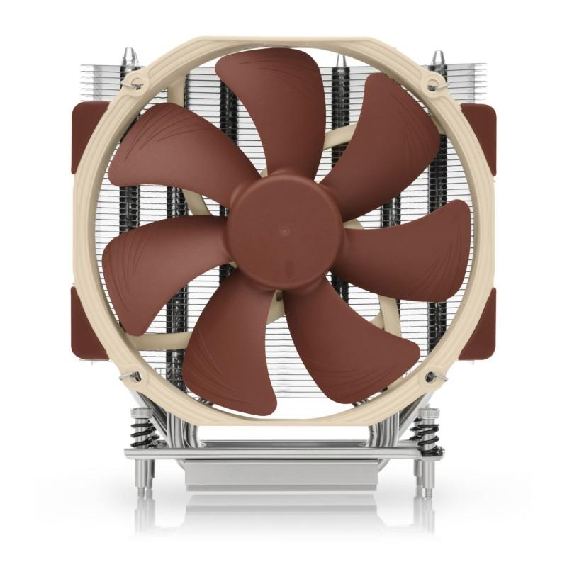 Noctua NH-U14S TR4-SP3 sistema di raffreddamento per computer Processore Refrigeratore 14 cm Alluminio Beige