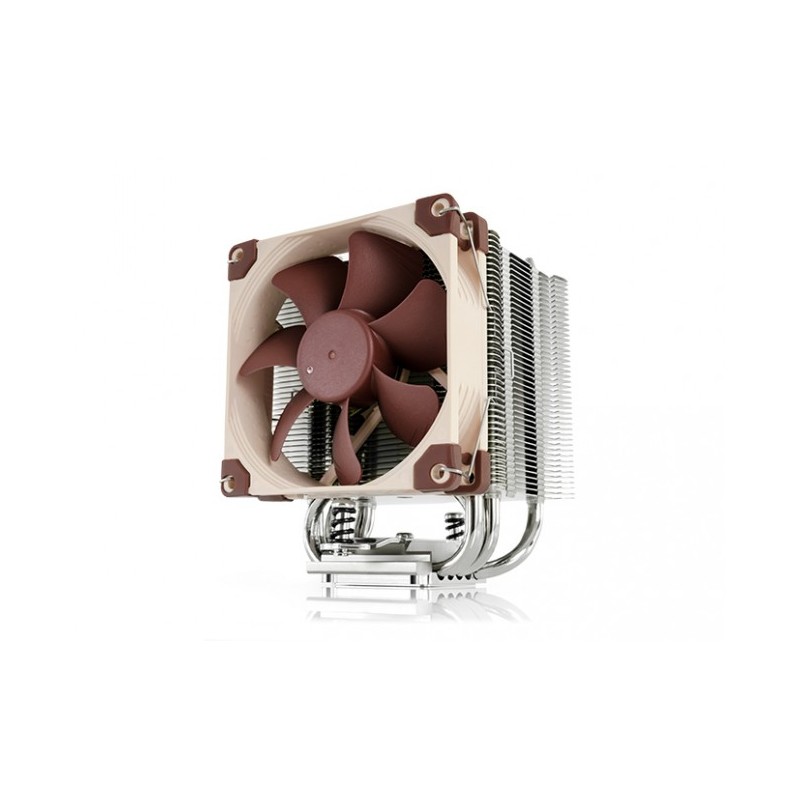 Noctua NH-U9S sistema di raffreddamento per computer Processore Refrigeratore 9.2 cm Marrone Metallico