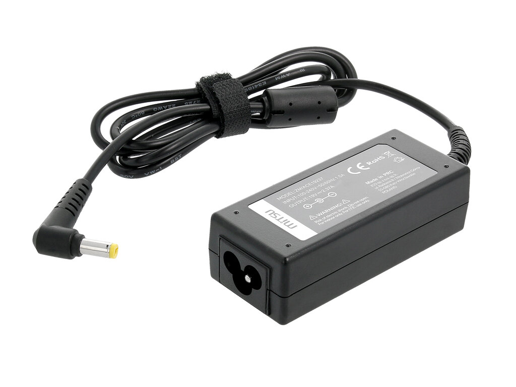 notebook charger/ power supply mitsu ZM/ACE19237 19v 2.37a (5.5x1.7) - acer 45W