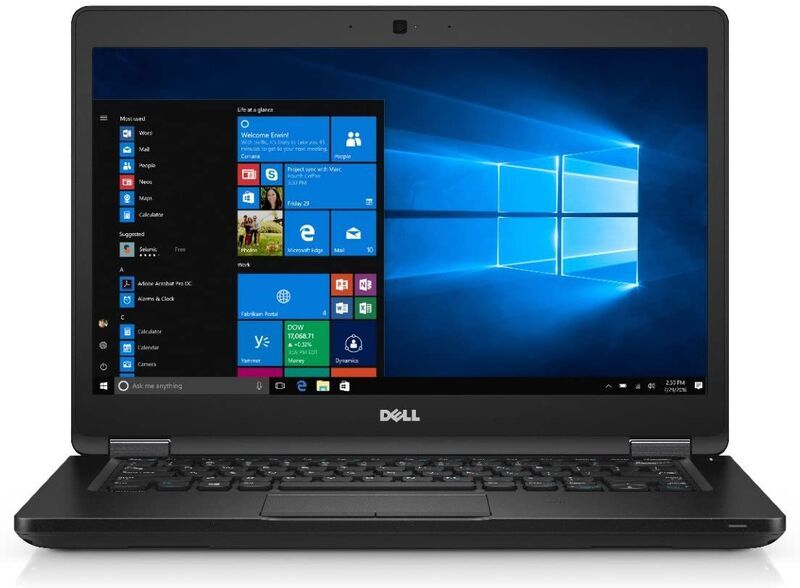 NOTEBOOK DELL LATITUDE E5480 INTEL CORE I7-7 GEN. 14" 8GB 240GB SSD WINDOWS 10 PRO - RICONDIZIONATO - GAR. 12 MESI