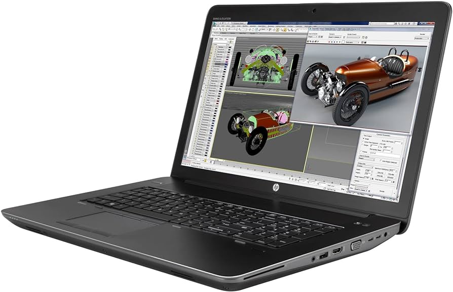 NOTEBOOK ZBOOK 17 G3 17.3" INTEL CORE I5-6440HQ 16GB 512GB NVME SSD - TASTIERA ITA - WINDOWS COA - RICONDIZIONATO