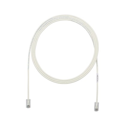 Panduit Cat 6A 28AWG UTP Patch Cord CM/LSZH Of cavo di rete Bianco 1 m Cat6a U/UTP (UTP)