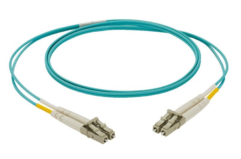 Panduit NKFPZ22LLLSM002 cavo a fibre ottiche 2 m LC OM4 Colore acqua
