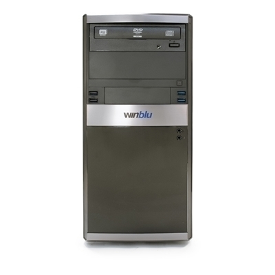PC WINBLU ENERGY 4228 H610 Intel I5-13400 16GBDDR5 500SSD DVDRW VGA+HDMI PCI-E FW-TPM FREEDOS T+M 450W 2YONSITE