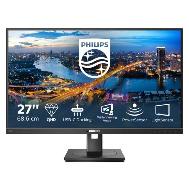 Philips 276B1/00 Monitor PC 68.6 cm (27") 2560 x 1440 Pixel Full HD LED Nero