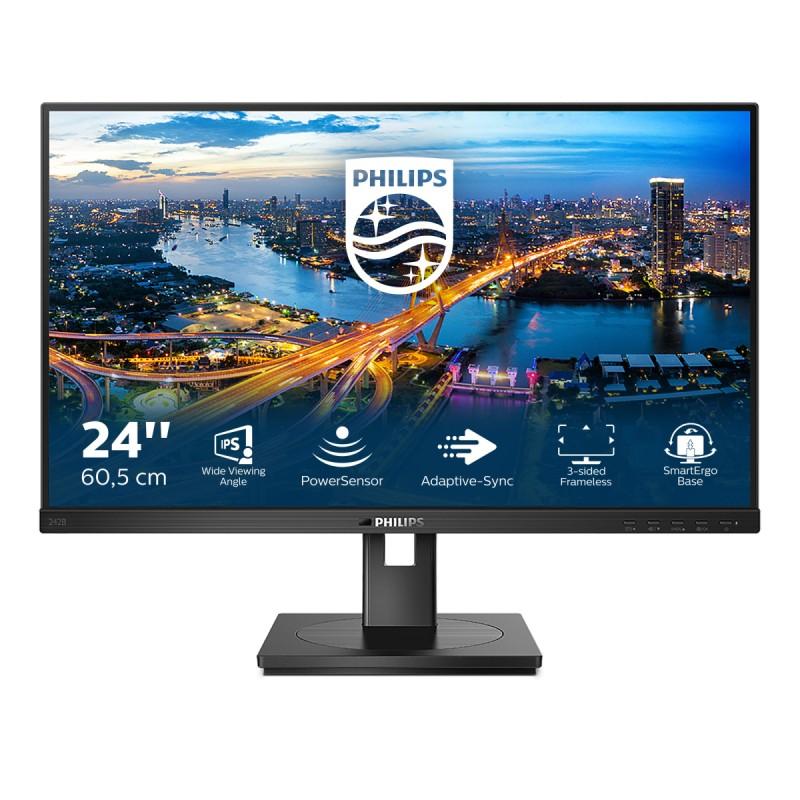 Philips B Line 242B1/00 LED display 60.5 cm (23.8") 1920 x 1080 Pixel Full HD Nero