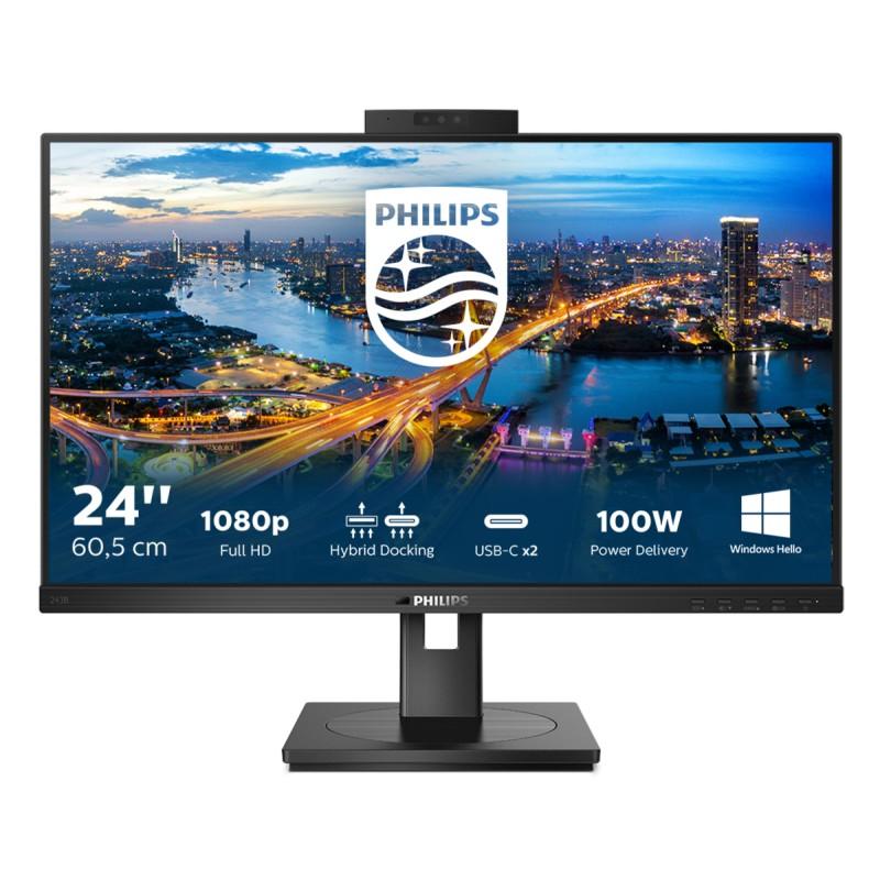 Philips B Line 243B1JH/00 Monitor PC 60.5 cm (23.8") 1920 x 1080 Pixel Full HD LCD Nero