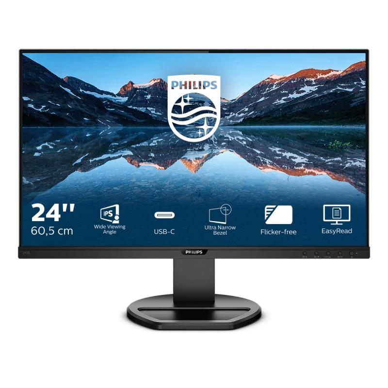 Philips B Line 243B9/00 Monitor PC 60.5 cm (23.8") 1920 x 1080 Pixel Full HD LED Nero