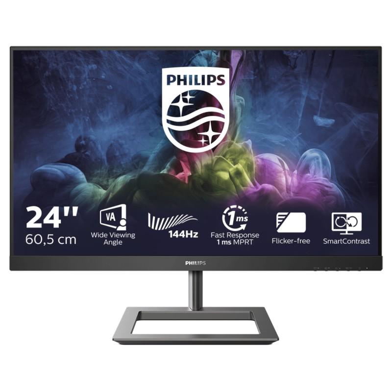 Philips E Line 242E1GAJ/00 LED display 60.5 cm (23.8") 1920 x 1080 Pixel Full HD LCD Nero Cromo