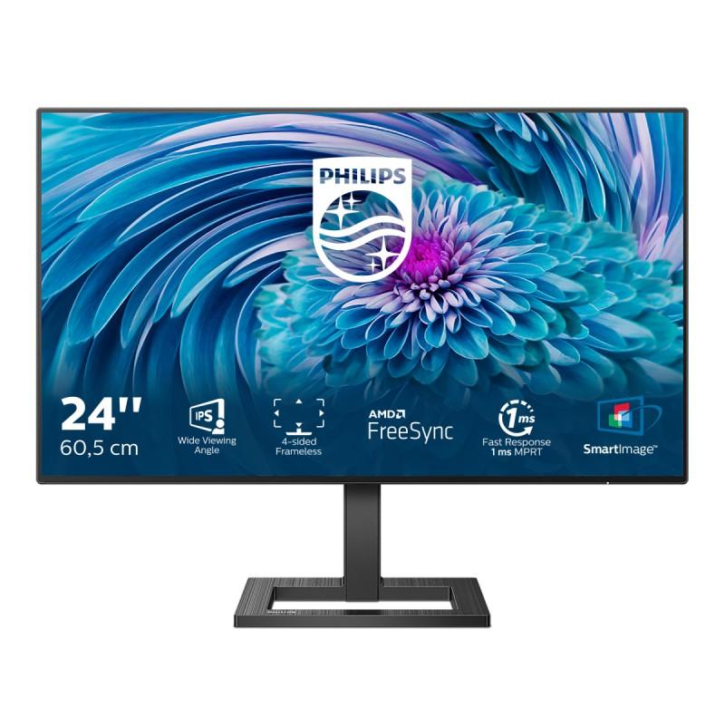 Philips E Line 242E2FA/00 Monitor PC 60.5 cm (23.8") 1920 x 1080 Pixel Full HD LCD Nero