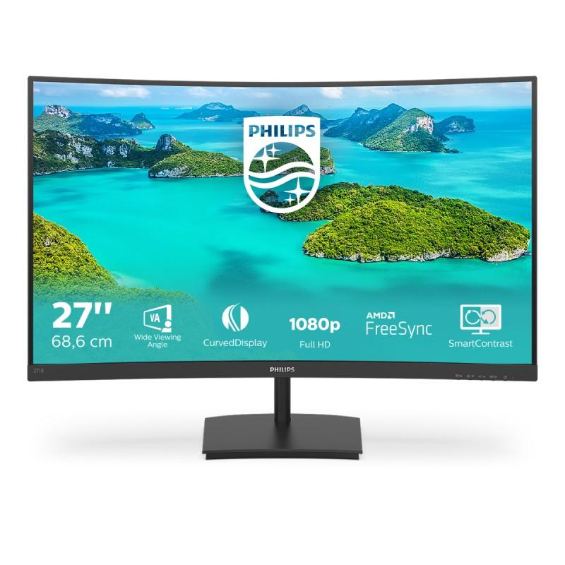 Philips E Line 271E1SCA/00 LED display 68.6 cm (27") 1920 x 1080 Pixel Full HD LCD Nero