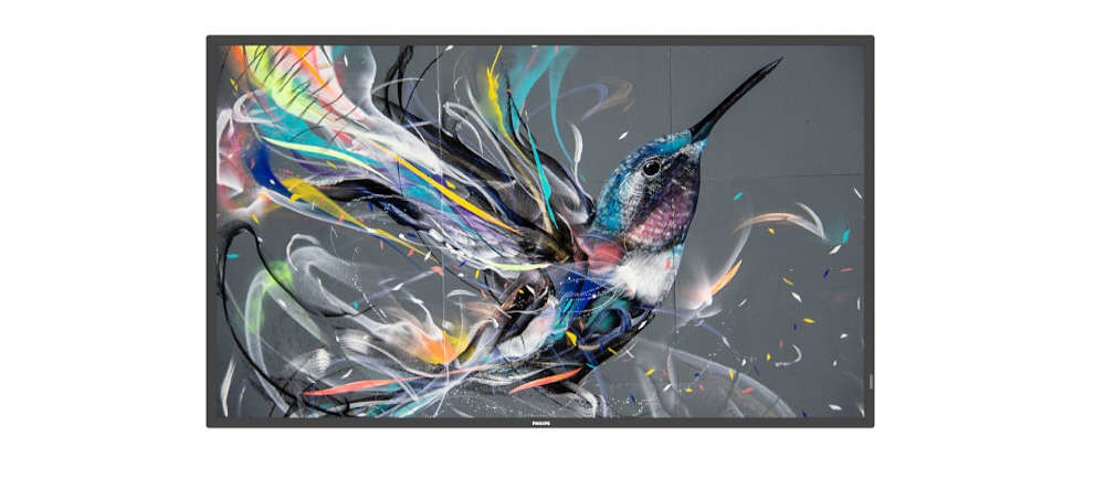 Philips Signage Solutions Q-Line Pannello piatto per segnaletica digitale 165.1 cm (65") IPS 400 cd/m² 4K Ultra HD Nero